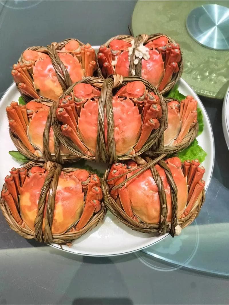 清蒸大闸蟹